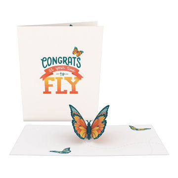 Congrats Butterfly: Paperpop? Card