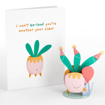 Plant-astic Birthday: PopPals? Card
