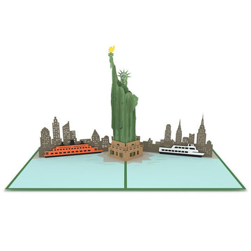 Statue of Liberty Pop-Up Card