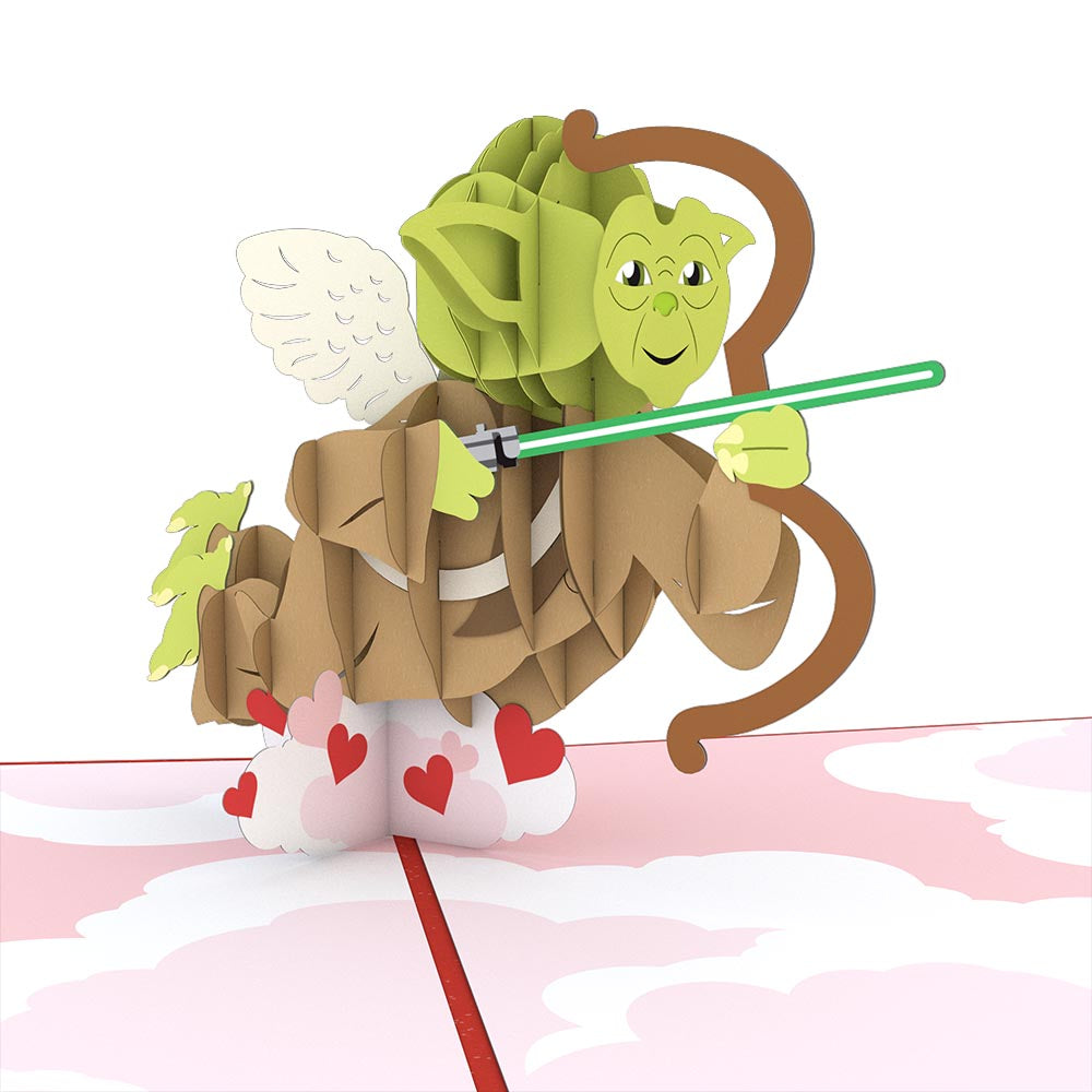 Star Wars? Yoda? Cupid Pop-Up Card