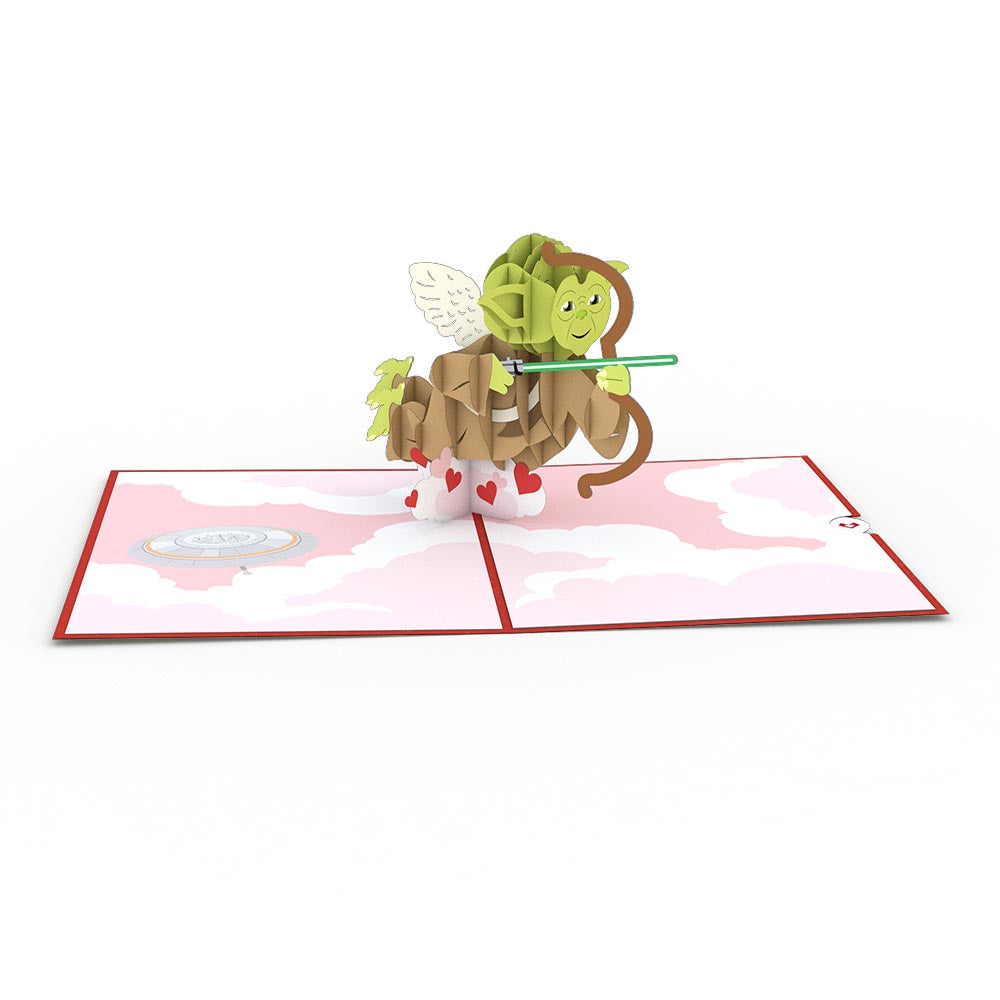 Star Wars? Yoda? Cupid Pop-Up Card