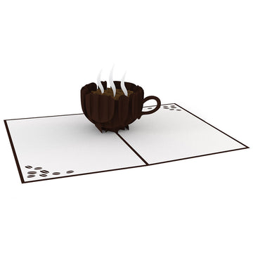 Coffee Cup Pop-Up Card